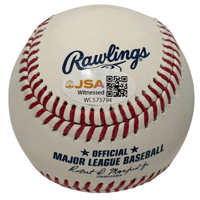 Chuck Knoblauch Signed Autographed ROMLB Baseball w/ 4x WSC JSA Witness COA