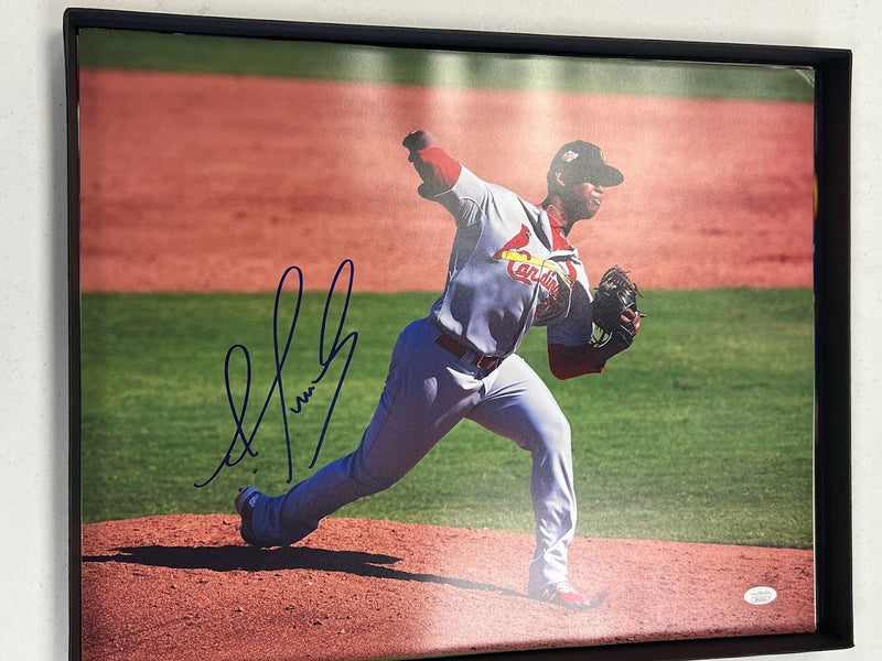 Alex Reyes Signed Autographed 16x20 Photo JSA COA St. Louis Cardinals C