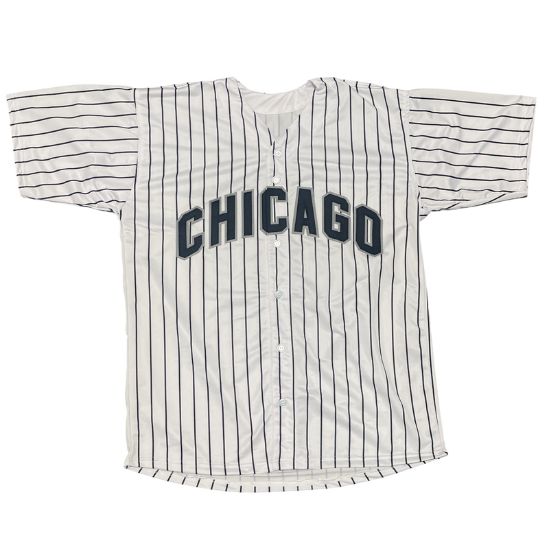 Frank Thomas Signed Chicago White Sox Custom Jersey Beckett Witness BAS COA