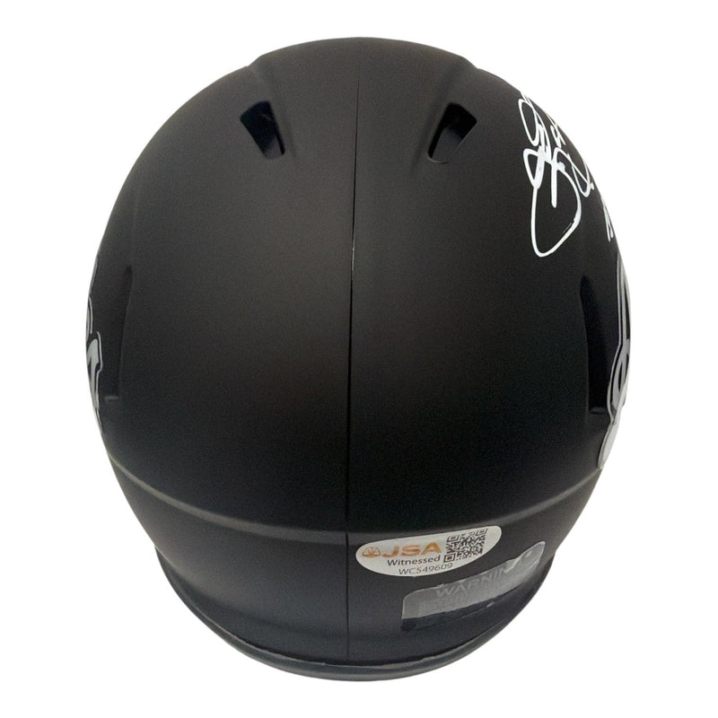 Johnny Manziel Signed Texas A&M Mini Helmet w/ Johnny F**kin Football JSA W COA