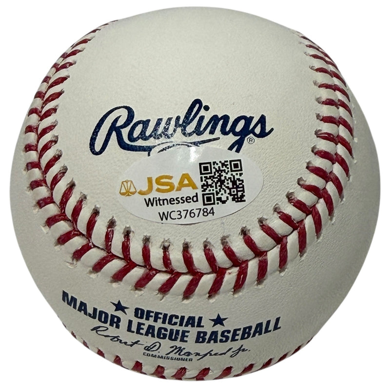 Julio Franco Signed Autographed ROMLB Baseball w/ 3 Insc JSA Witness COA