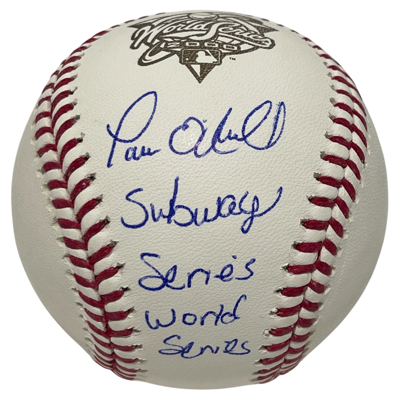 Paul O'Neill Signed 2000 WS ROMLB Baseball w/ Subway Beckett BAS COA A