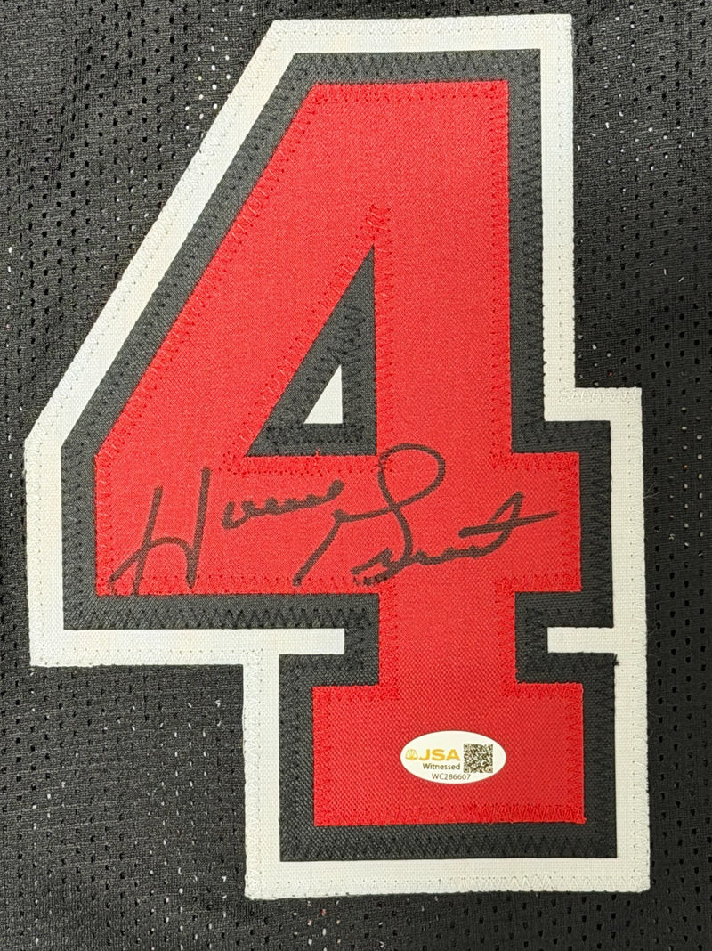 Horace Grant Signed Autographed Chicago Bulls Custom Jersey JSA Witness COA