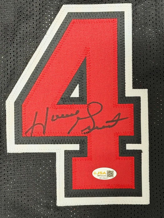 Horace Grant Signed Autographed Chicago Bulls Custom Jersey JSA Witness COA
