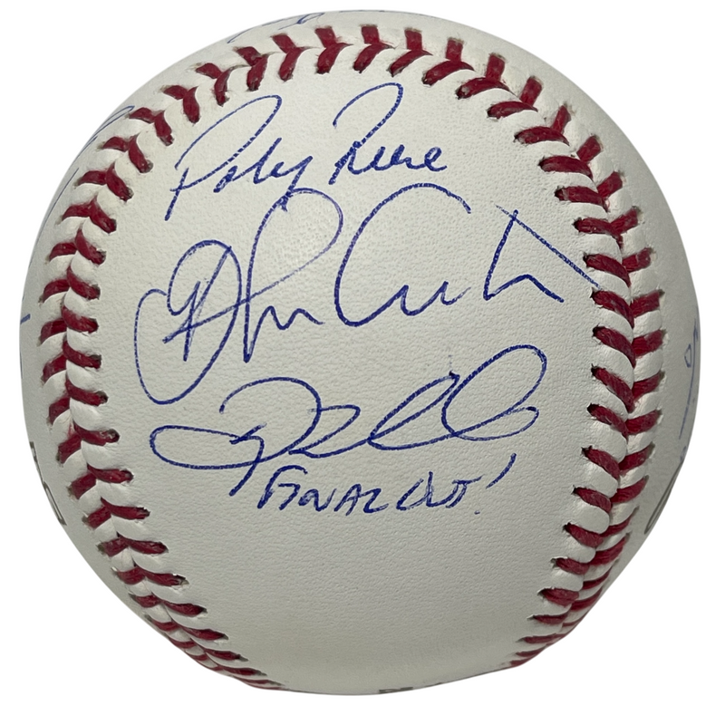 2004 Boston Red Sox Team Signed World Series ROMLB Baseball 11 Sigs BAS COA