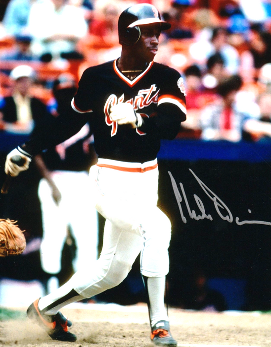 Chili Davis Signed Autographed San Francisco Giants 8x10 Photo LSCM COA