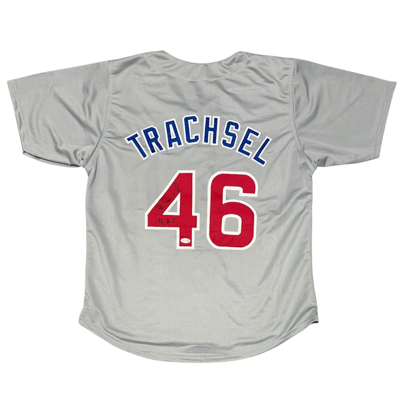 Steve Trachsel Signed Chicago Cubs Custom Jersey w/ 96 AS JSA Witness COA