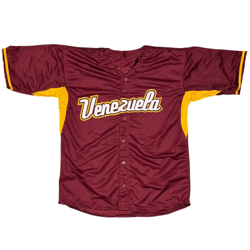 Omar Vizquel Signed Autographed Venezuela Custom Jersey JSA Witness COA