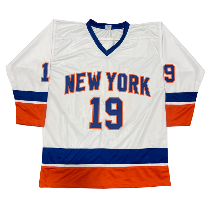 Bryan Trottier Signed NY Islanders Custom Jersey w/ 4x Cup Beckett W BAS COA