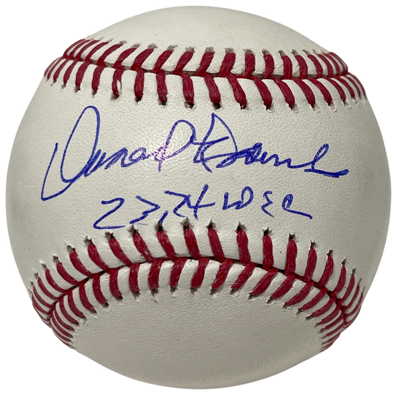 Darold Knowles Signed ROMLB Baseball w/ 73-74 WSC Beckett Witness BAS COA