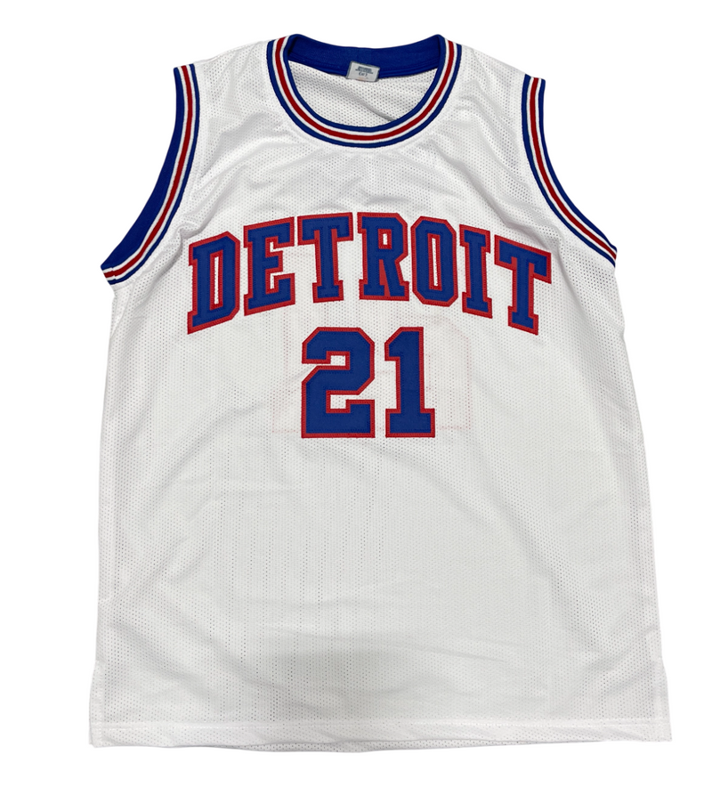 Dave Bing Signed Detroit Pistons Custom Jersey w/ HOF 90 Beckett Witness BAS COA