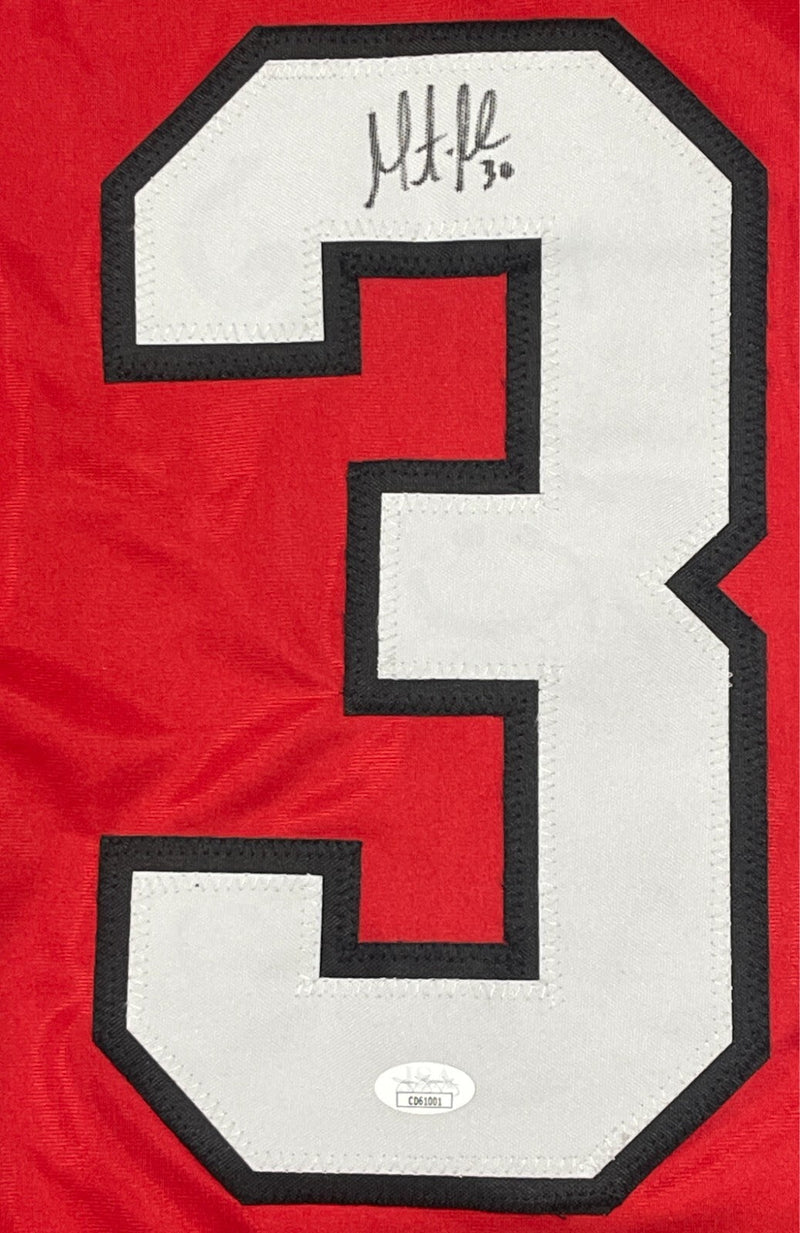 Martin Brodeur Signed Autographed New Jersey Devils Custom Jersey JSA COA