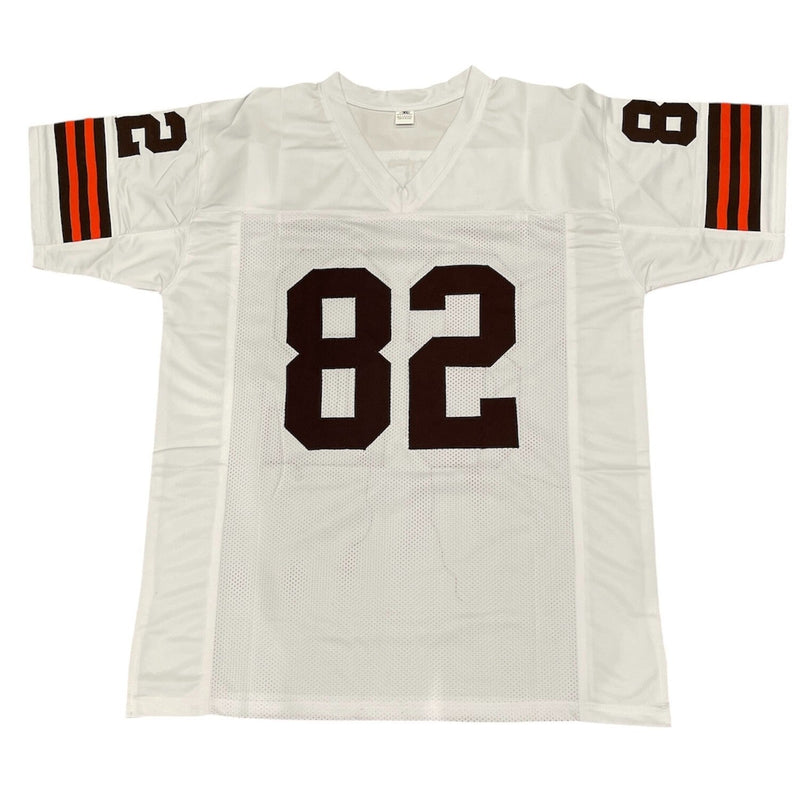Ozzie Newsome Signed Cleveland Browns Custom Jersey Beckett Witness BAS COA