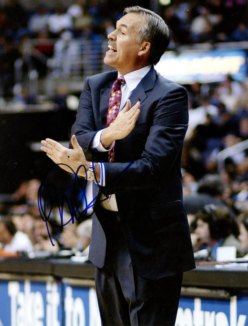 Mike D'Antoni Signed Autographed New York Knicks 8x10 Photo LSCM COA HOF