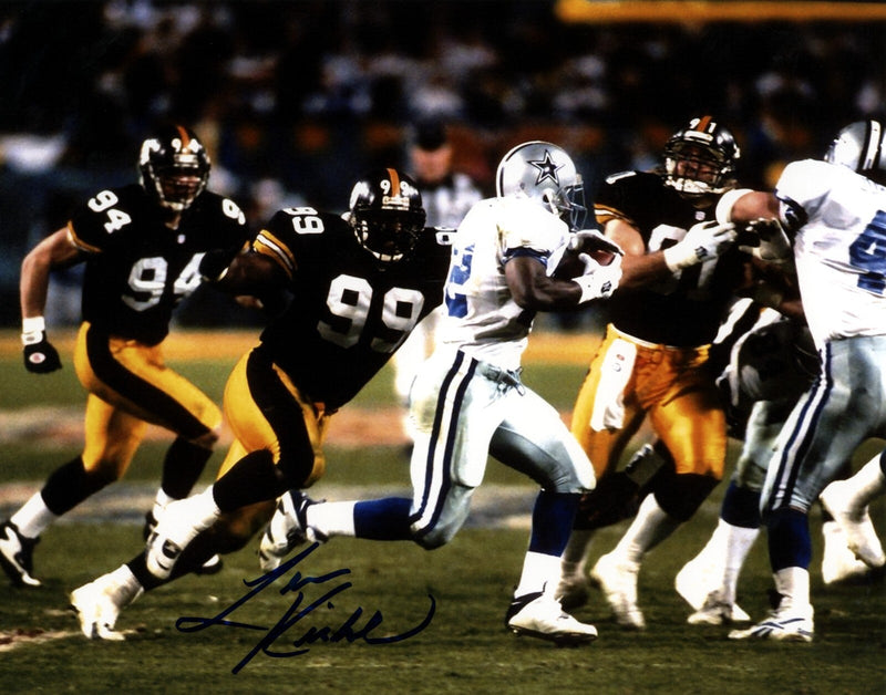 Levon Kirkland Signed Autographed Pittsburgh Steelers 8x10 Photo LSCM COA #2