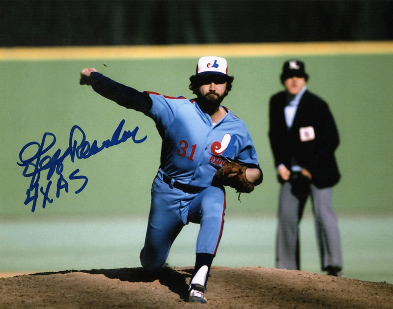 Jeff Reardon Signed Autographed Montreal Expos 8x10 Photo w/ 4x AS LSCM COA #2