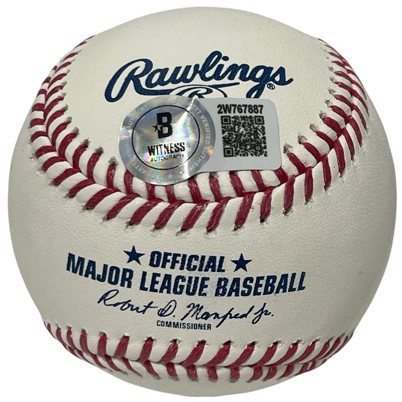 Mickey Tettleton Signed ROMLB Baseball w/ 2 AS + 3 SS Beckett Witness BAS COA