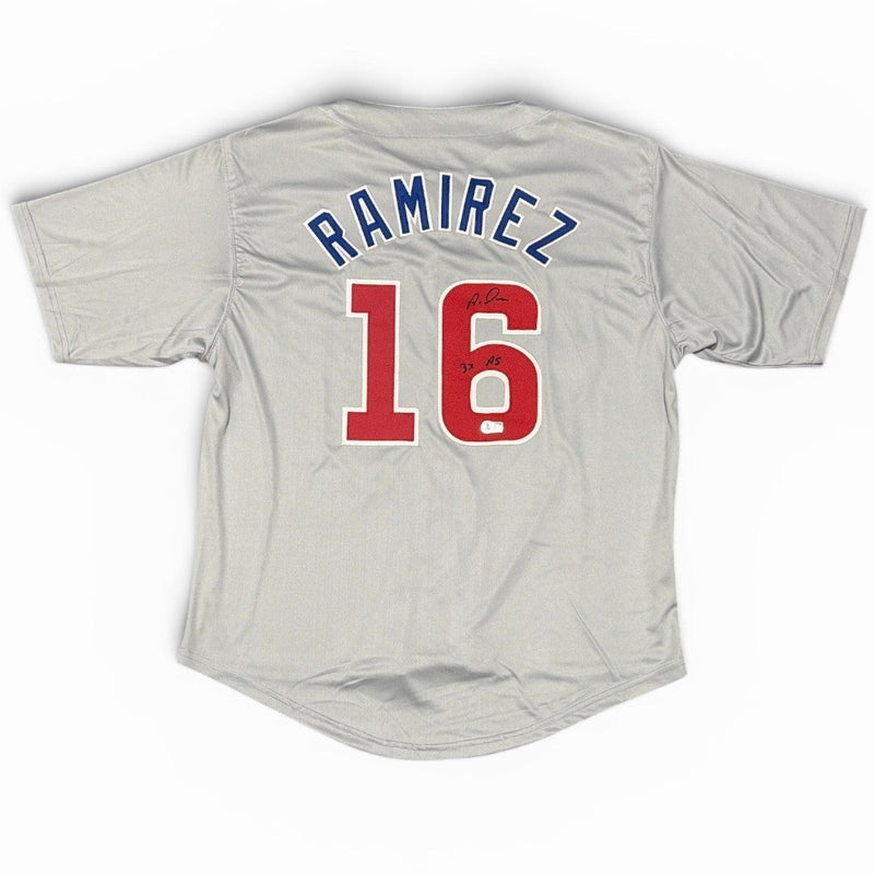 Aramis Ramirez Signed Chicago Cubs Custom Jersey w/ 3x AS Beckett Wit BAS COA