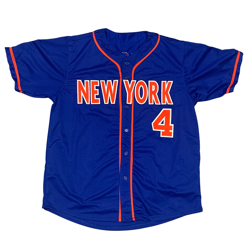 Lenny Dykstra Signed NY Mets Custom Jersey w/ 86 WSC Beckett Witness BAS COA
