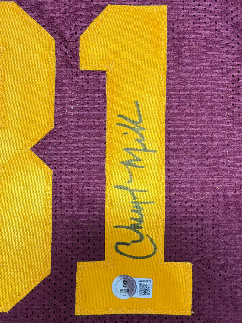 Cheryl Miller Signed USC Trojans Custom Jersey Beckett Witness BAS COA
