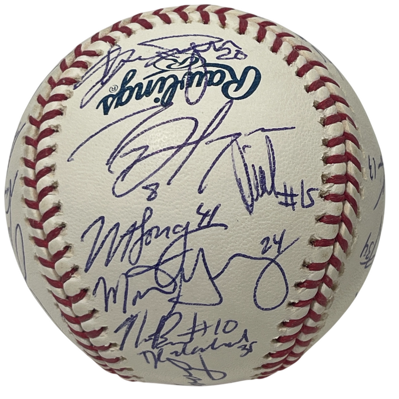 2008 Hudson Valley Renegades Team Signed Autographed ROMLB Baseball LSCM COA