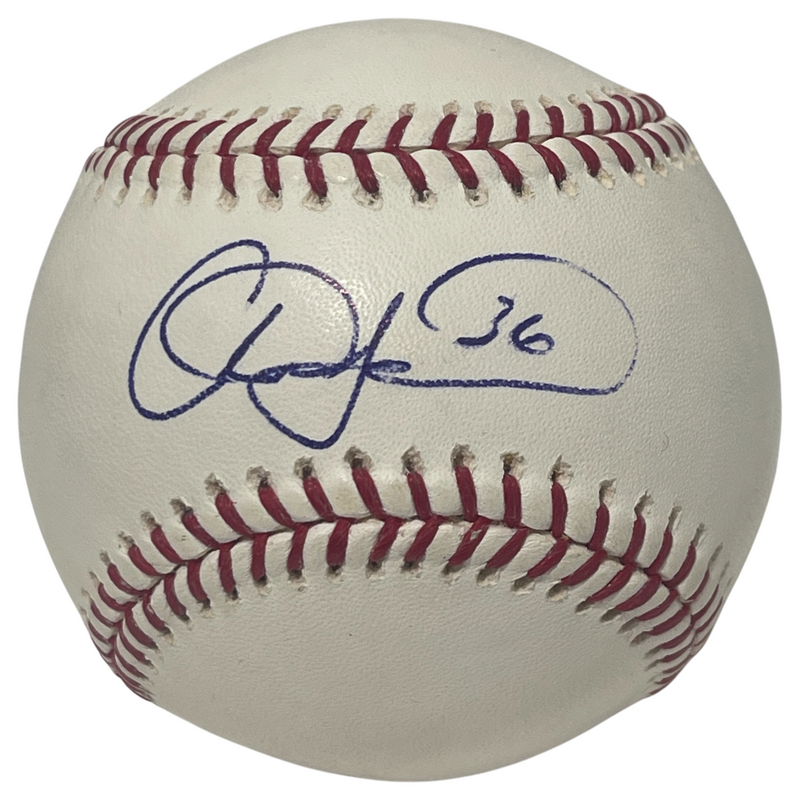 Chuck James Signed Autographed ROMLB Baseball Atlanta Braves LSCM COA