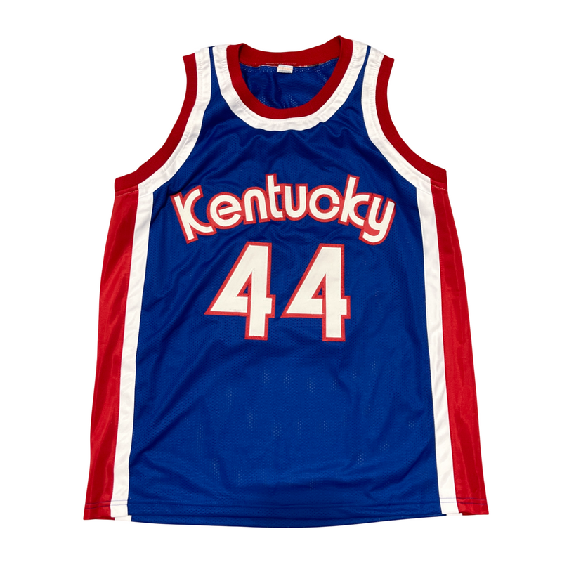 Dan Issel Signed Kentucky Custom Jersey w/ HOF 93 Beckett Witness BAS COA