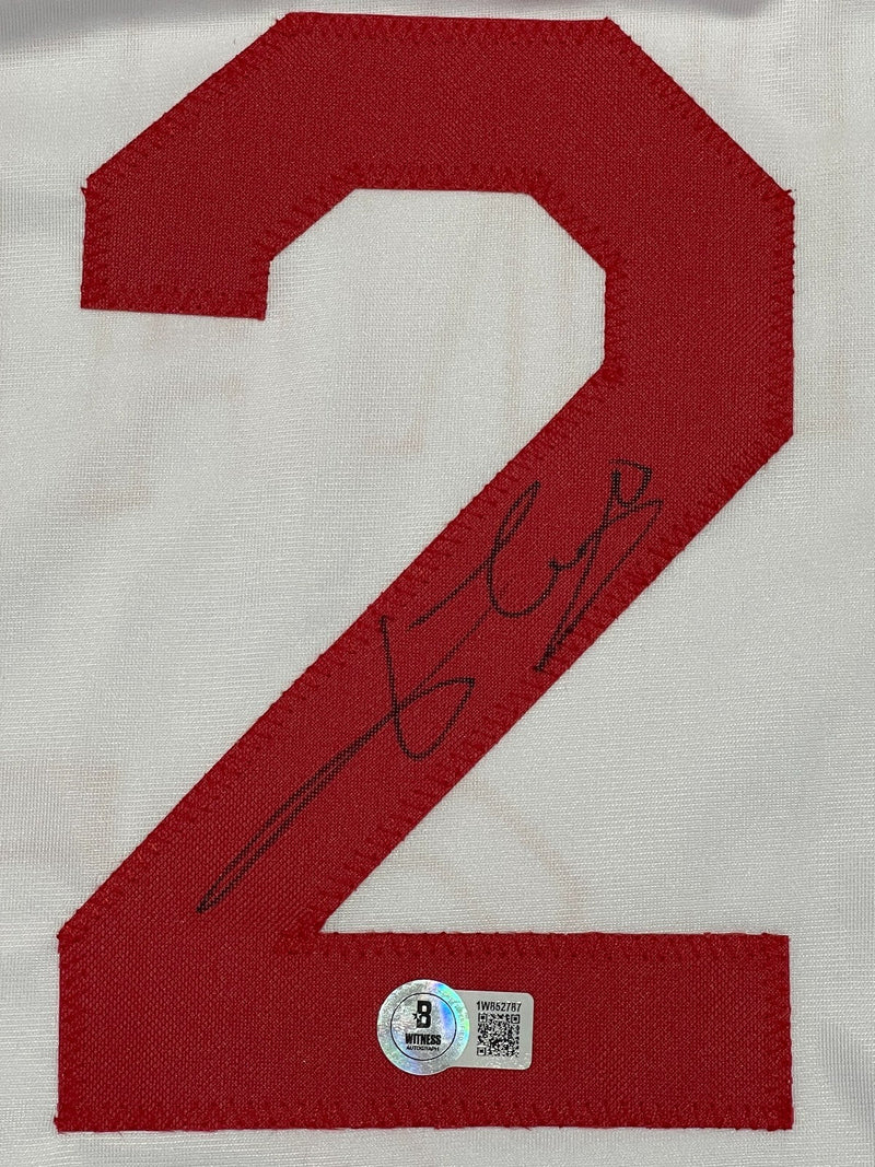 Jose Rijo Signed Cincinnati Reds Custom Jersey Beckett Witness BAS COA