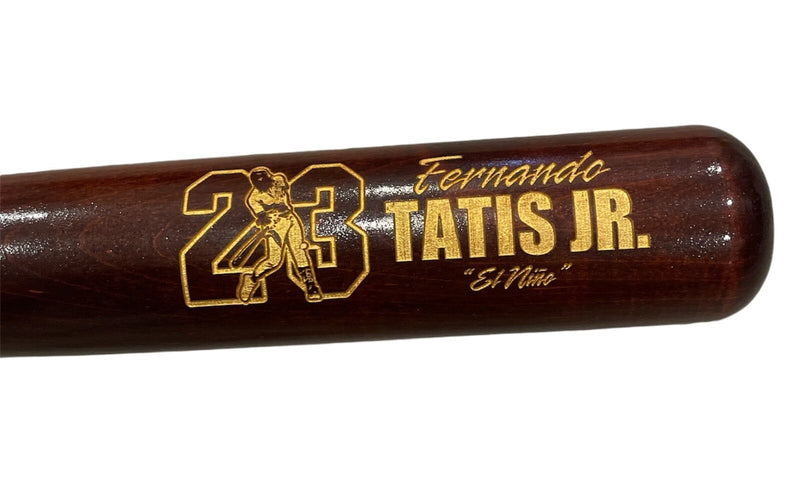 Fernando Tatis Jr. Unsigned Custom LE Cooperstown Bat "El Nino" San Diego Padres