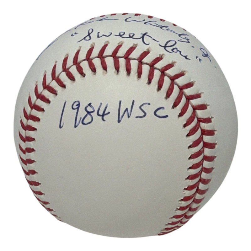 Lou Whitaker Signed Autographed ROMLB Baseball w/ Full Name + 3x Insc JSA COA