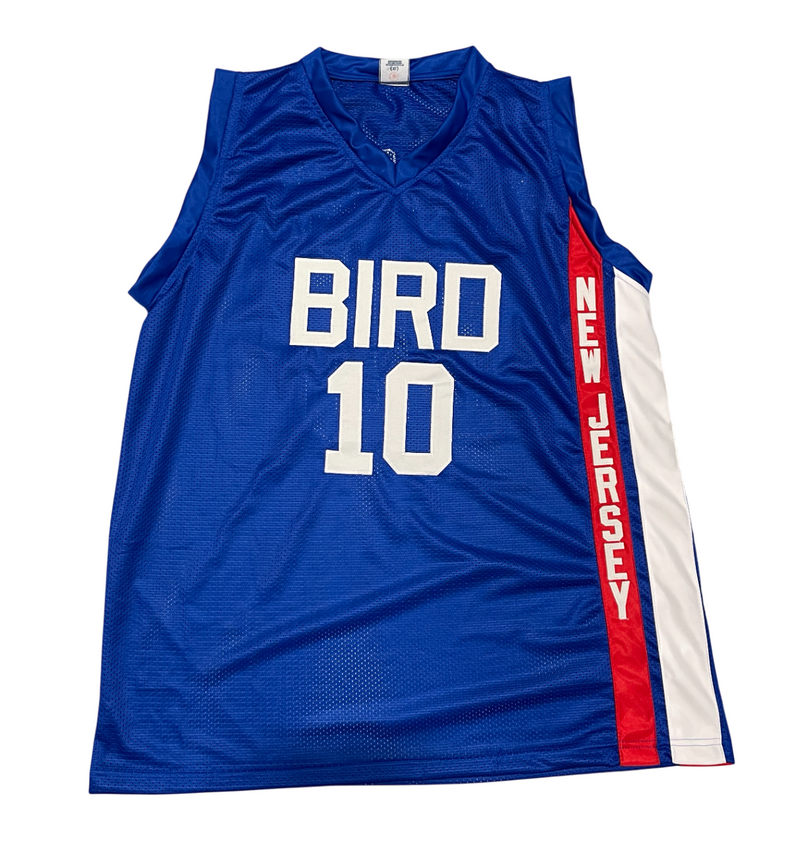 Otis Birdsong Signed Bird NJ Nets Custom Jersey w/ 4x AS Beckett Witness BAS COA
