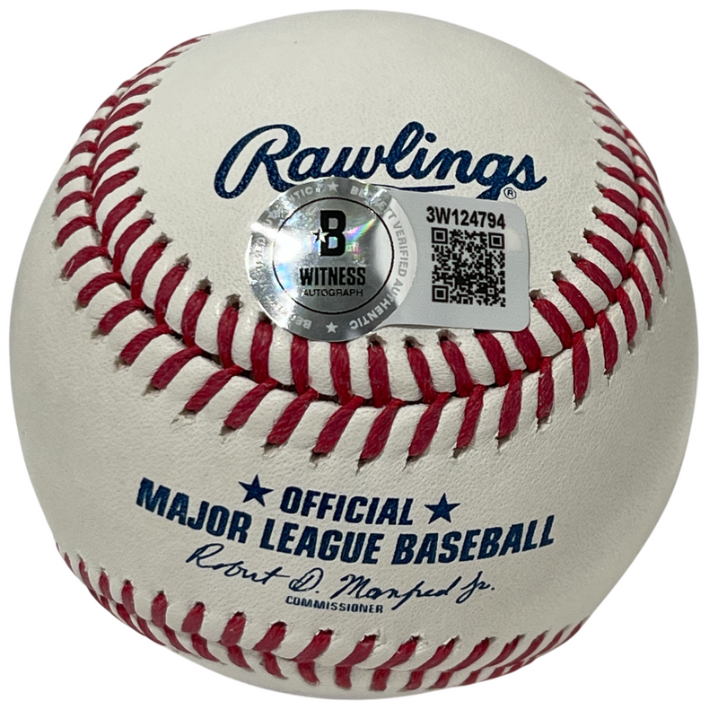 Darold Knowles Signed ROMLB Baseball w/ 73-74 WSC Beckett Witness BAS COA
