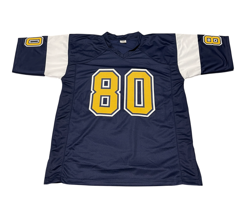 Kellen Winslow Signed Chargers Custom Jersey w/ HOF 95 Beckett Witness BAS COA