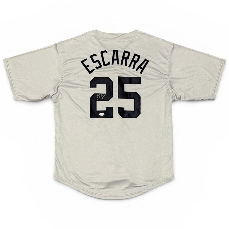 JC Escarra Signed Autographed New York Yankees Custom Jersey JSA COA