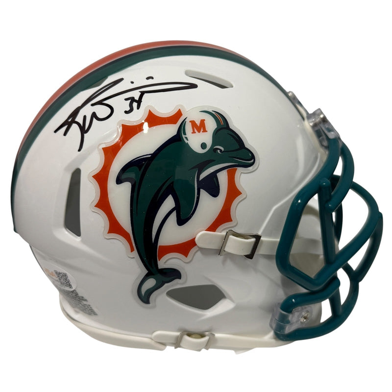 Ricky Williams Signed Autographed Miami Dolphins TB Mini Helmet JSA Witness COA