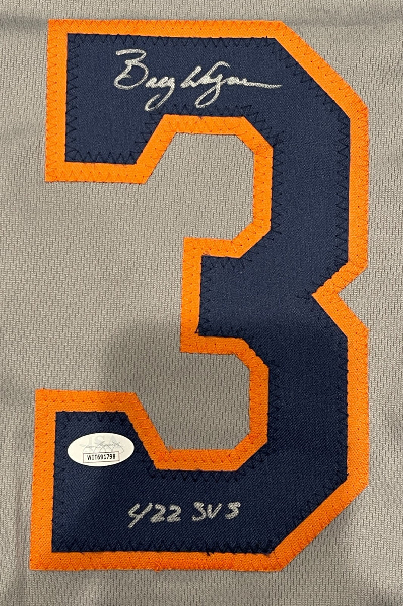 Billy Wagner Signed Auto Autographed Houston Astros Jersey w/ 422 SVS JSA COA