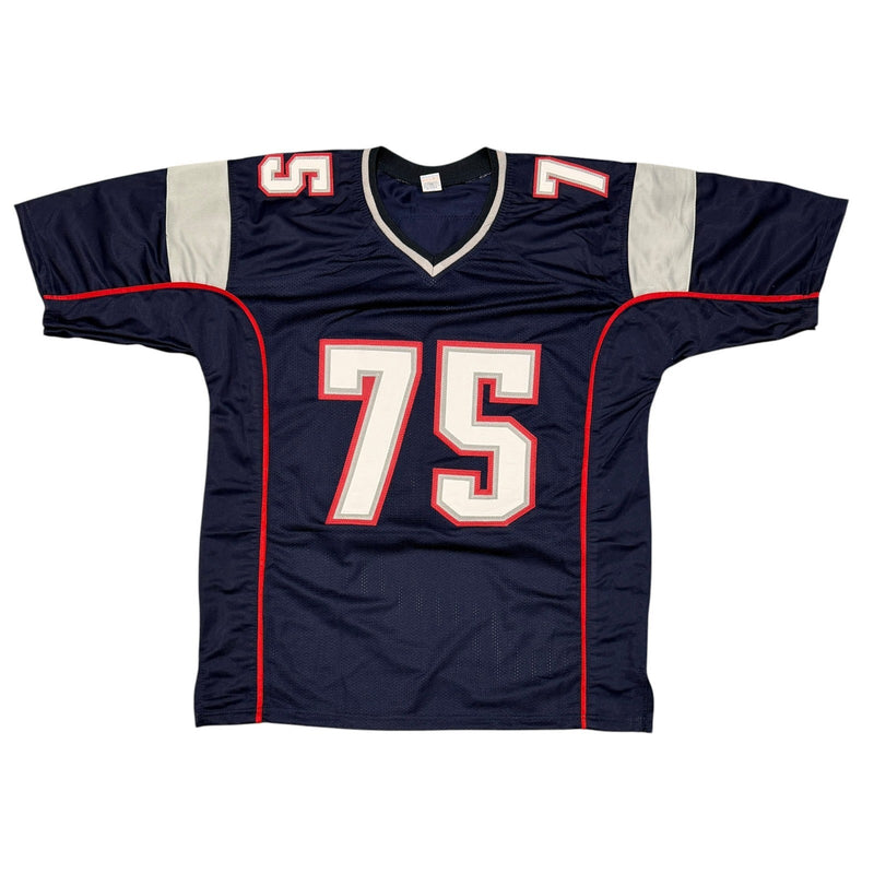 Vince Wilfork Signed New England Patriots Custom Jersey JSA Witness COA