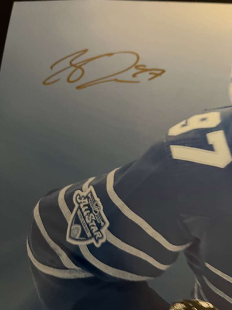 Connor McDavid Signed 20x24 Photo 2020 All-Star Upper Deck UDA COA Oilers