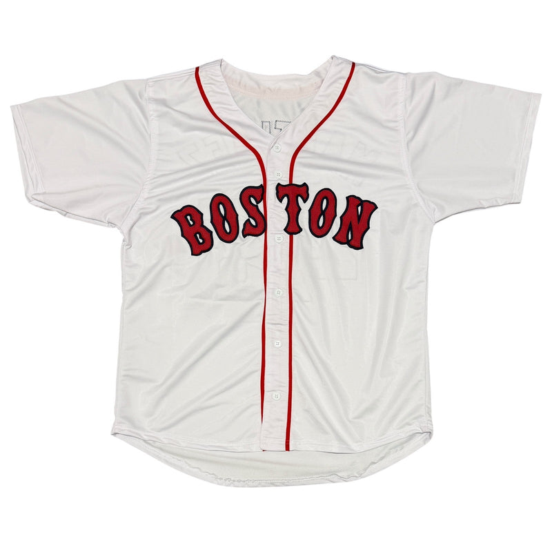 Pedro Martinez Signed Boston Red Sox Custom White Jersey JSA Witness COA