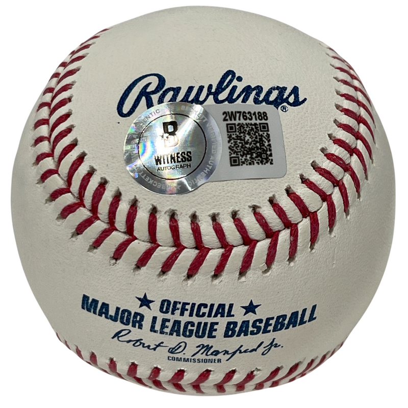 Sammy Sosa & Mark McGwire Dual Signed ROMLB Baseball w/ HR Ins Beckett W BAS COA