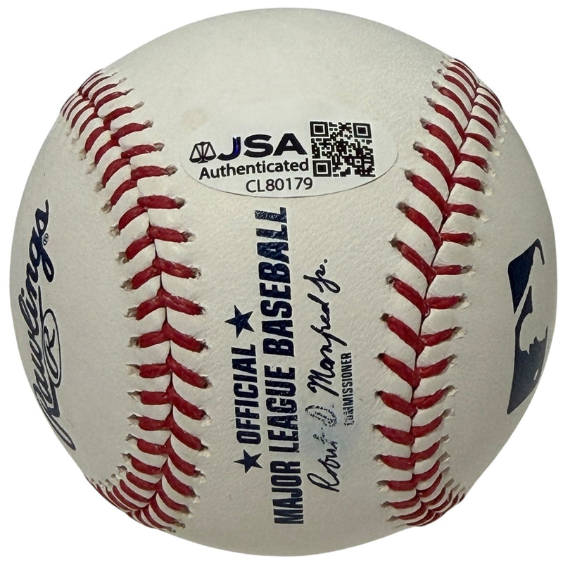 Frank Thomas Signed Autographed ROMLB Baseball w/ 3 Stat Inscs JSA COA HOF