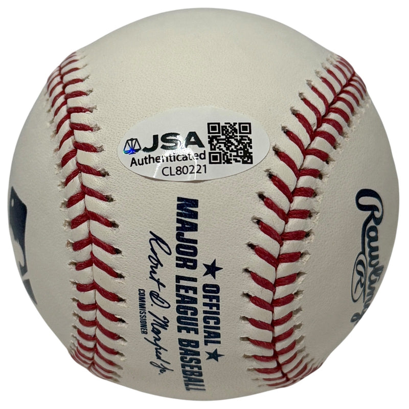 MacKenzie Gore Signed Autographed ROMLB Baseball JSA COA Texas Rangers
