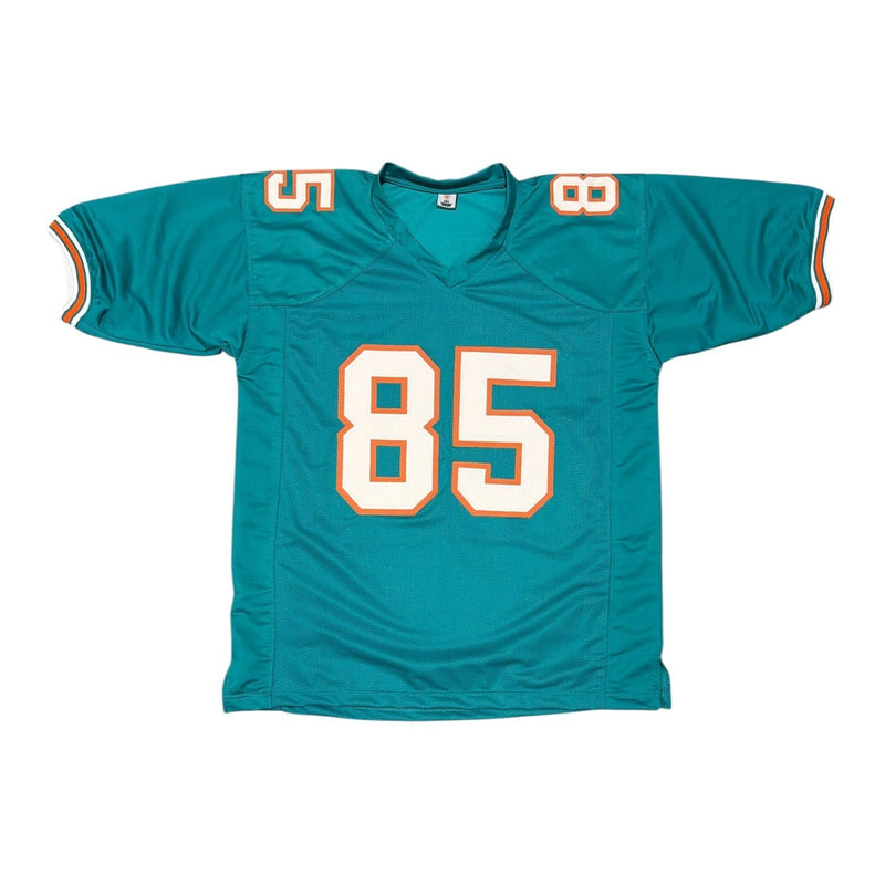 Mark Duper Signed Autographed Miami Dolphins Custom Jersey JSA Witness COA