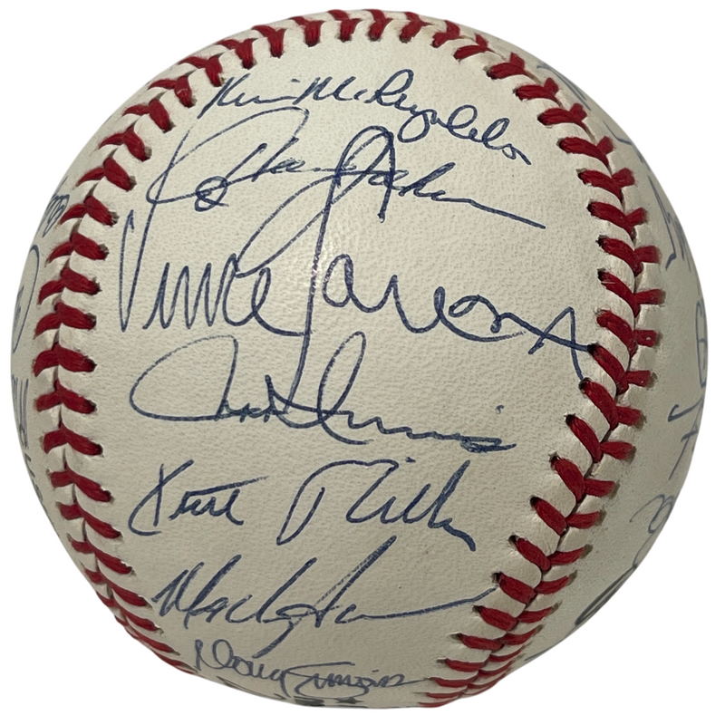 1991 New York Mets Team Signed Autograph ONL National League Baseball JSA LOA B