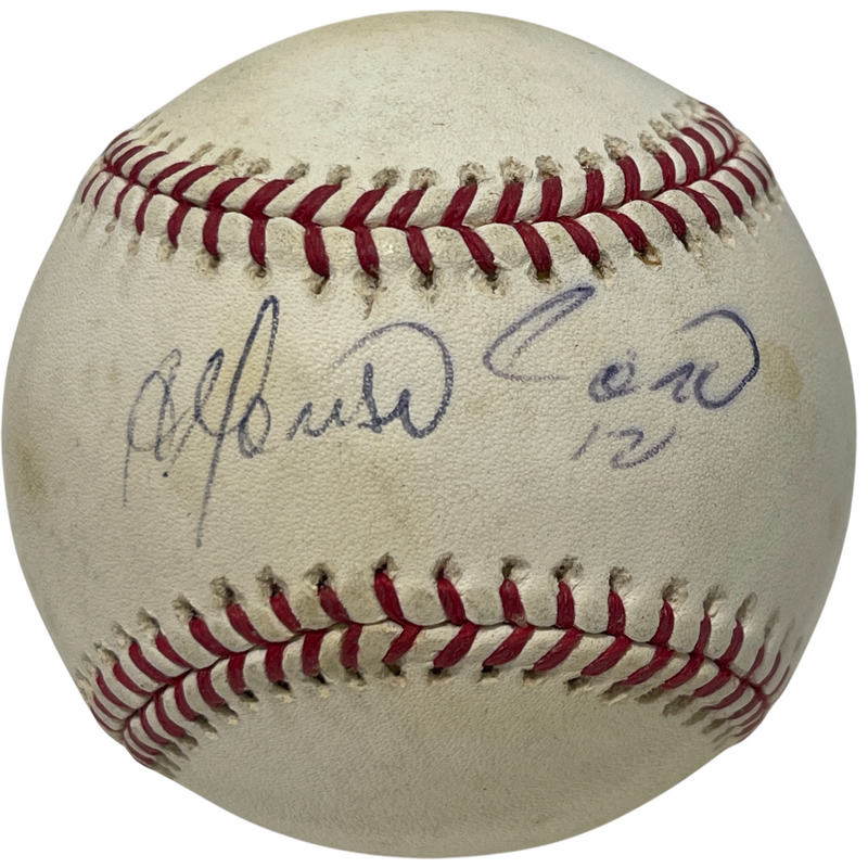 Alfonso Soriano Signed Autographed ROMLB Baseball Chicago Cubs LSCM COA