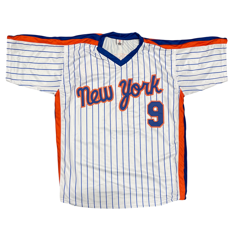 Gregg Jefferies Signed Mets Custom Jersey w/ 2 Insc Beckett Witness BAS COA
