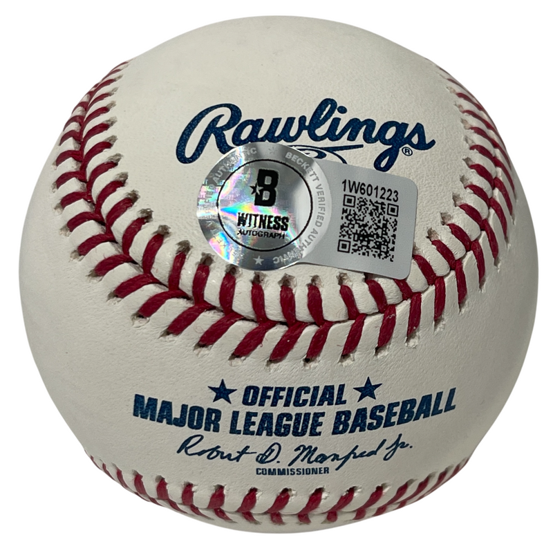 Goose Gossage Signed ROMLB Baseball w/ F**k Brett Pine Tar Beckett Wit BAS COA