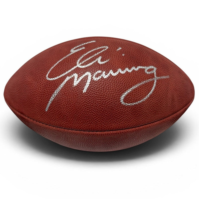 Eli Manning Signed Wilson NFL The Duke Official Football JSA COA New York Giants