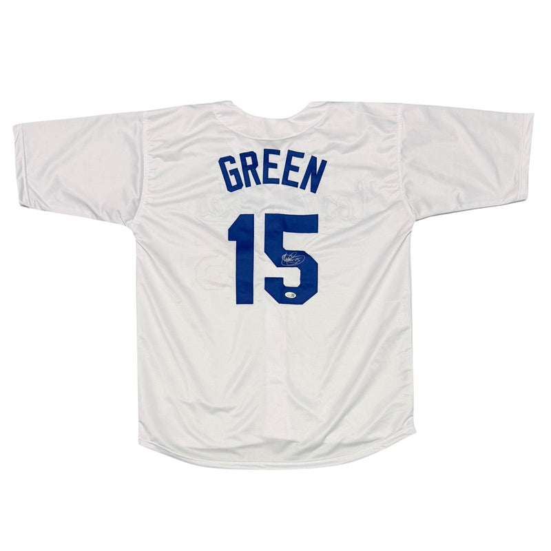 Shawn Green Signed Autographed Los Angeles Dodgers Custom Jersey JSA Witness COA