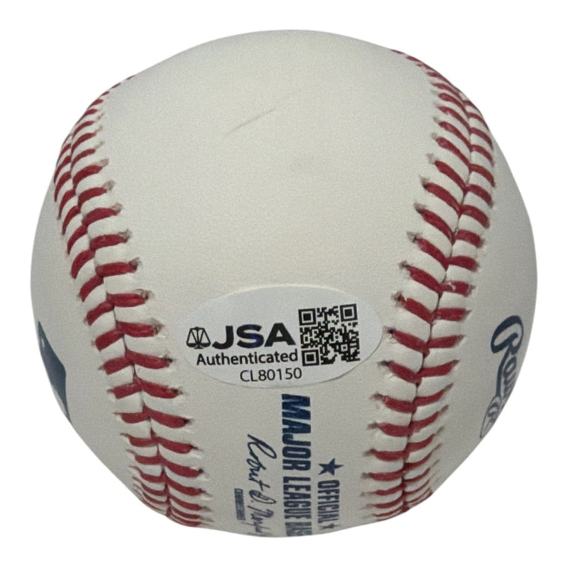 James Wood Signed Autographed ROMLB Baseball JSA COA Washington Nationals